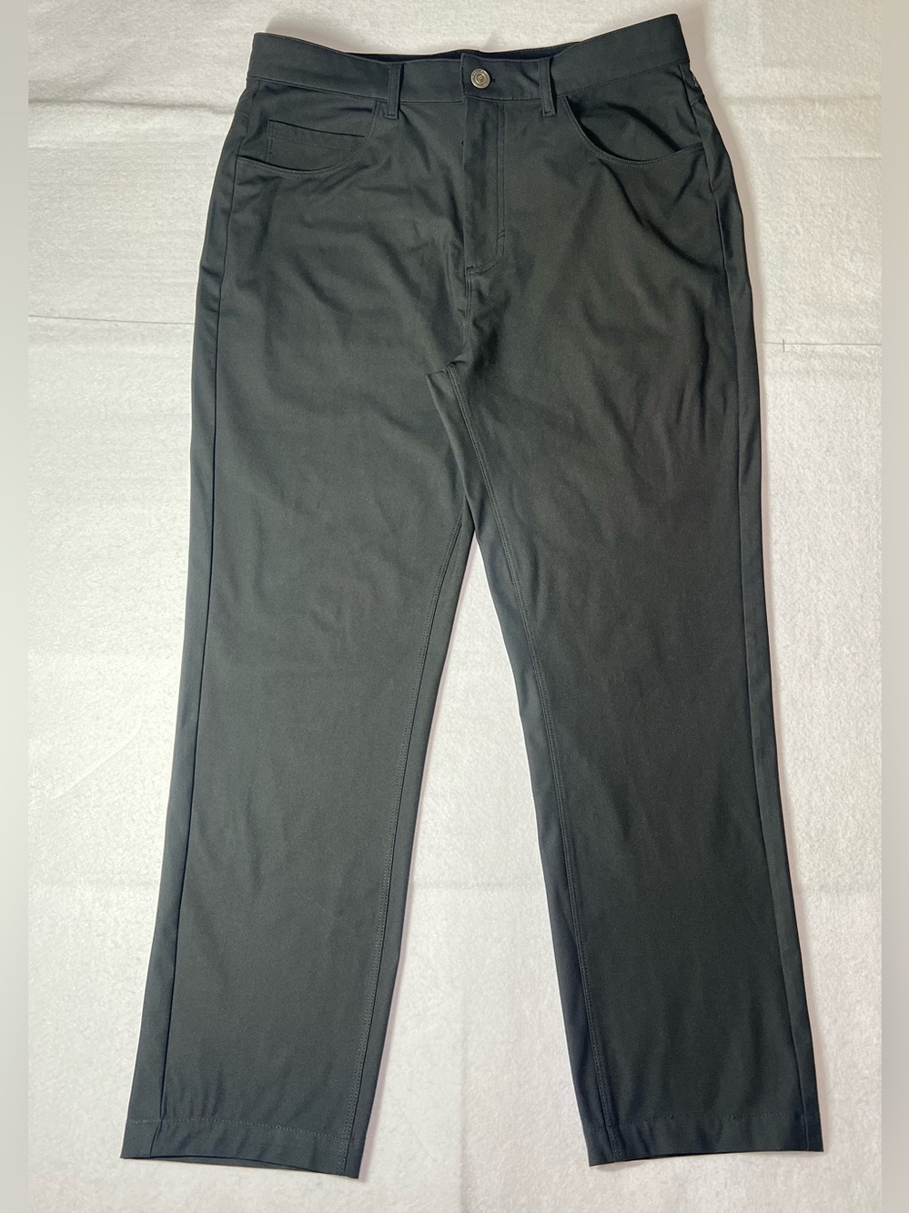 Fabletics Men’s The Don 5-Pocket Performance Slim Fit Stretch Pants, Black, W30